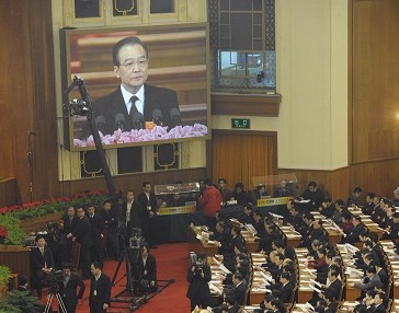 温家宝:2012年GDP目标调至7.5％