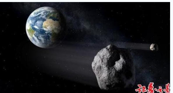 小行星2040年或与地球碰撞 概率约1/625