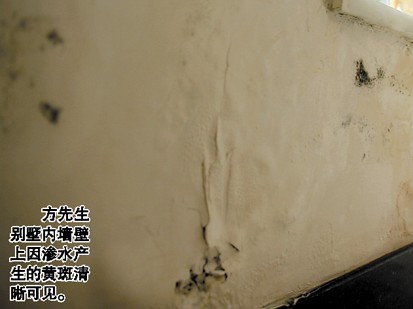 别墅漏水十年维修无果 业主怒告开发商、物管(图文)